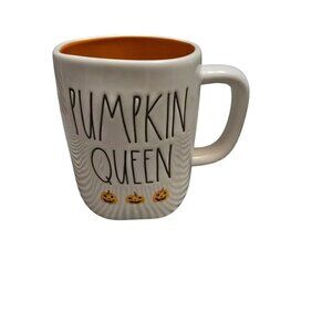 NWT Rae Dunn Pumpkin Queen Fall Pumpkin Icon Coffee Mug